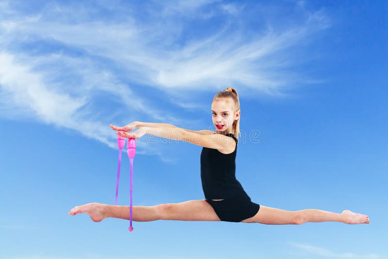 Little Gymnast Girl Nude