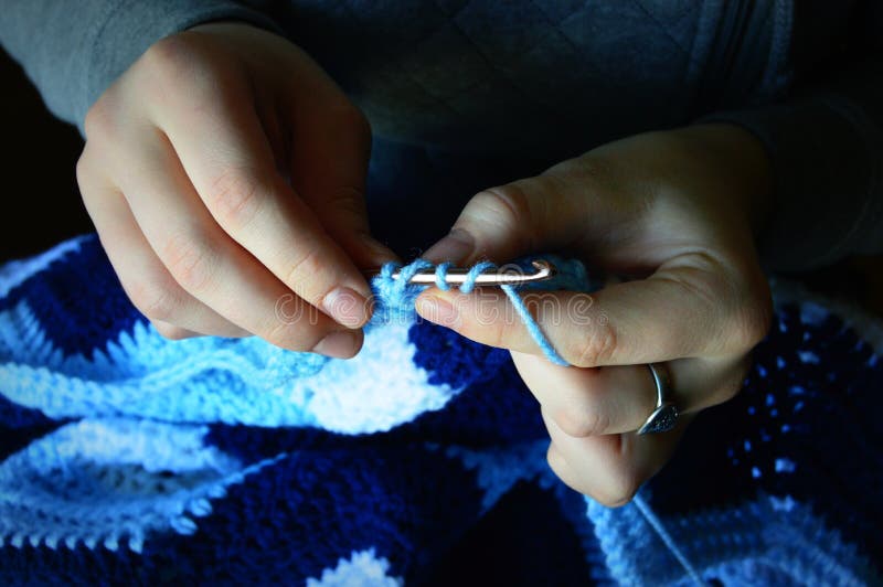 Yarns in Basket with Crochet Hooks in Harmonious Colors. Knitting, Crocheting  Supplies. Stock Image - Image of color, cotton: 116779833