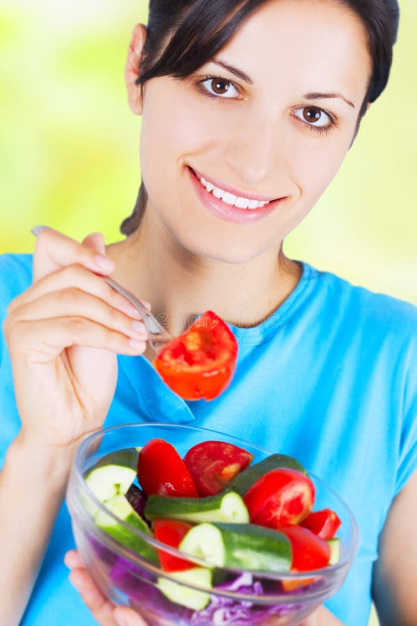 Young healthy woman