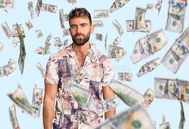 Young hispanic man wearing summer clothes depressed and worry for distress, crying angry and afraid stock image Young hispanic man wearing summer clothes depressed and worry for distress, crying angry and afraid stock image
