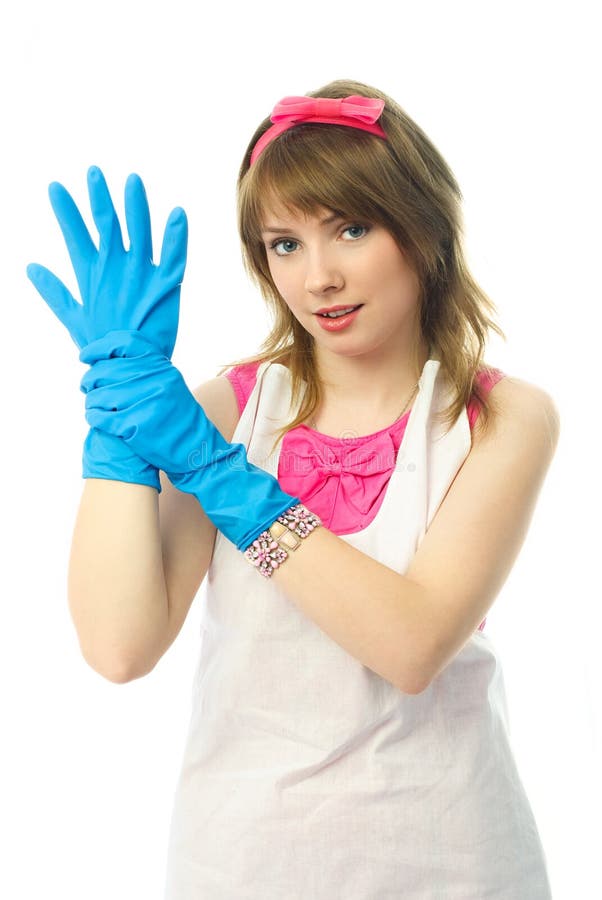 rubber gloves british housewife porn