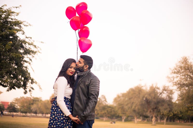 Asian Couple Outdoor