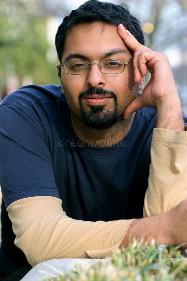 Young Indian man stock image Young Indian man stock image