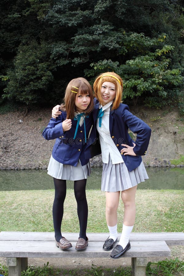 Young Japanese Cosplayers Editorial Stock Image Image 22340804