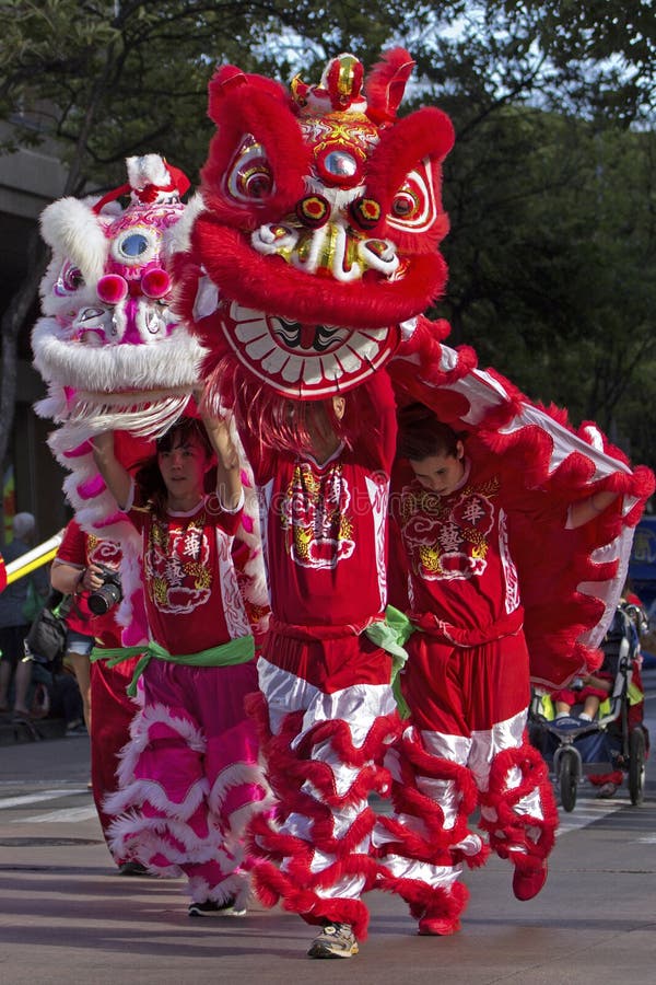 Young Lion Dancers