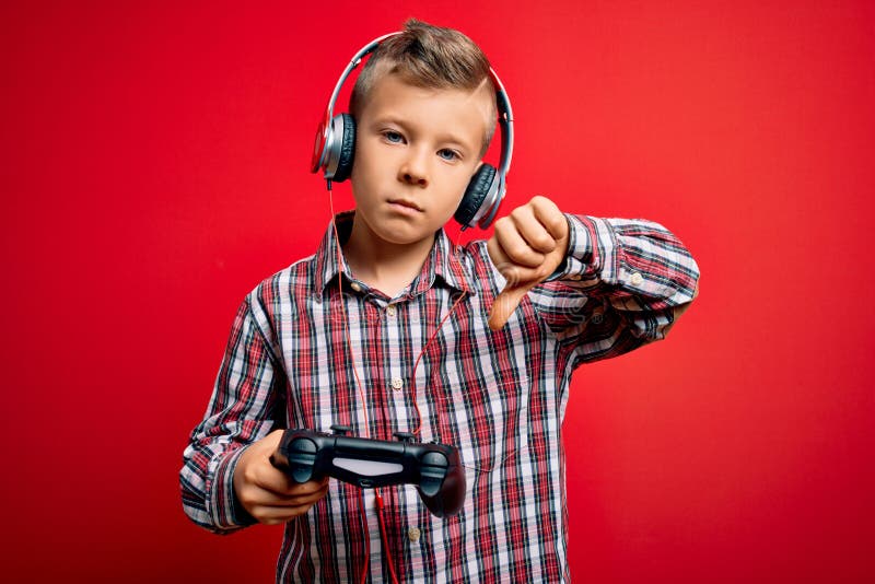 Gamer Kid Royalty-Free Stock Photo