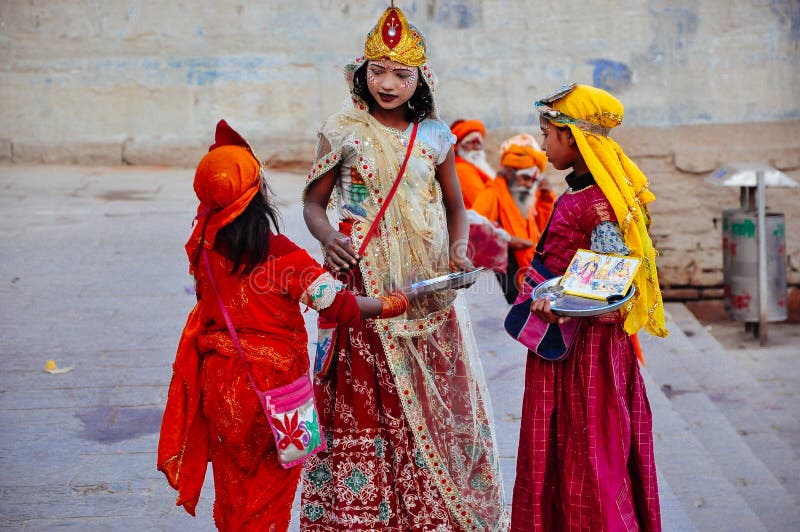 Young locals in Varanasi, India.