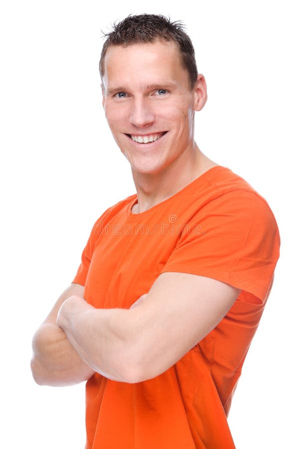 Young man stock photo. Image of pretty, studio, people 16866622