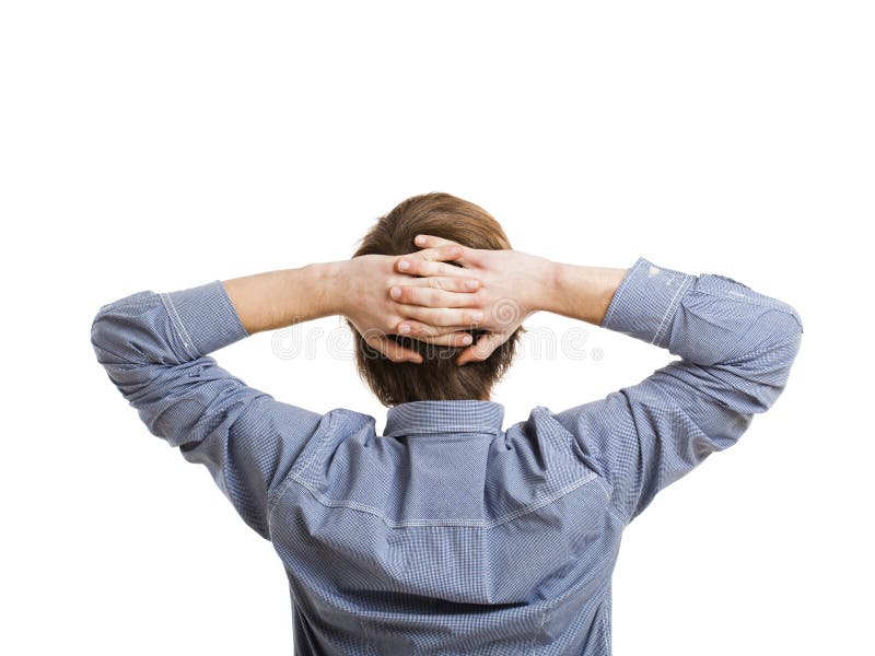 Young man royalty free stock photography