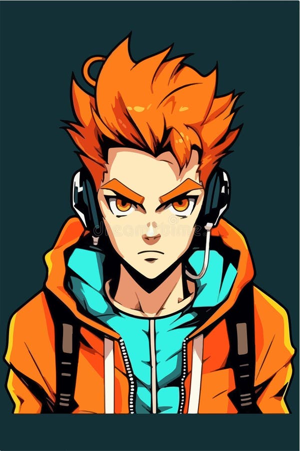 Male Anime Face Stock Illustrations – 2,980 Male Anime Face Stock