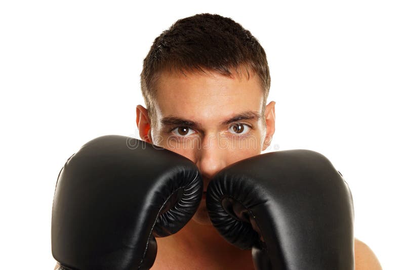 Young man with boxers stock photo. Image of white, sport 38706566