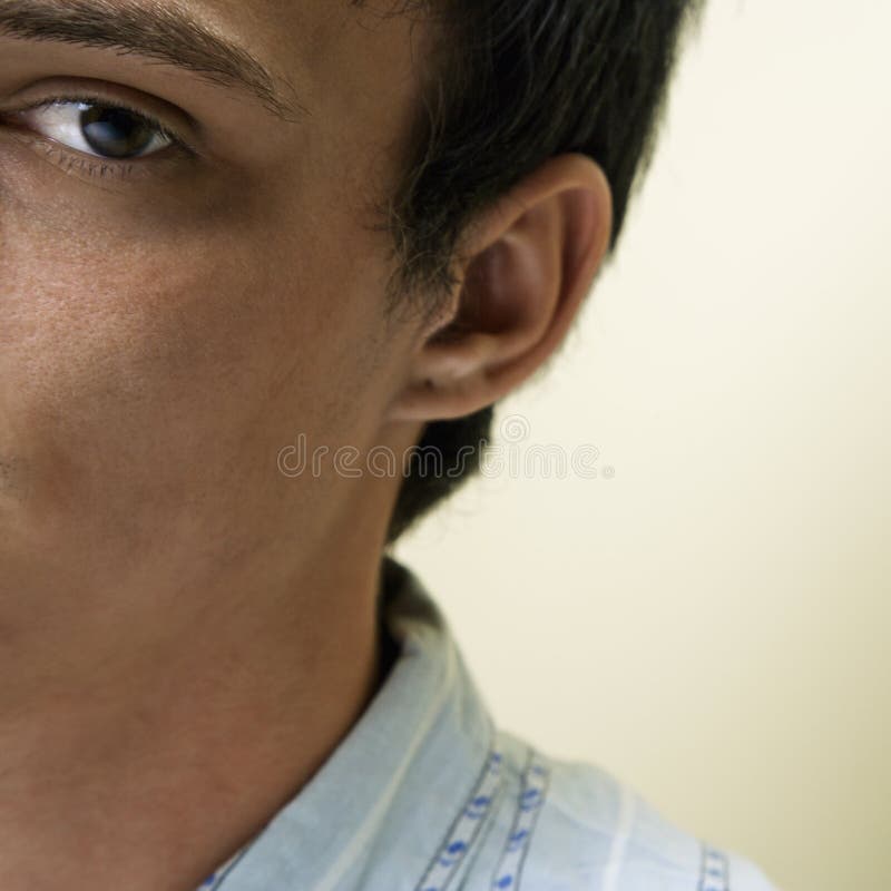 Young man close up stock photos Young man close up stock photos