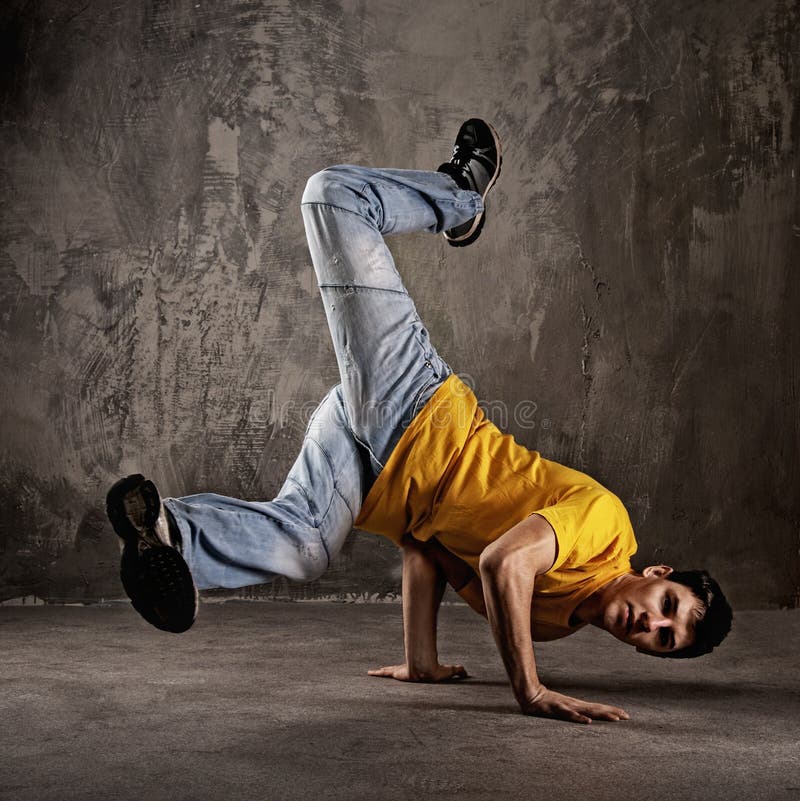 Young man dancing stock photography Young man dancing stock photography