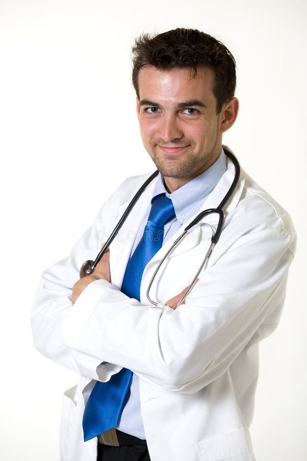 Young man doctor stock photo. Image of health, stethoscope 3012486