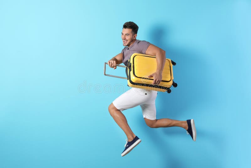 637 Man Jumping Suitcase Photos Free & RoyaltyFree Stock Photos from Dreamstime