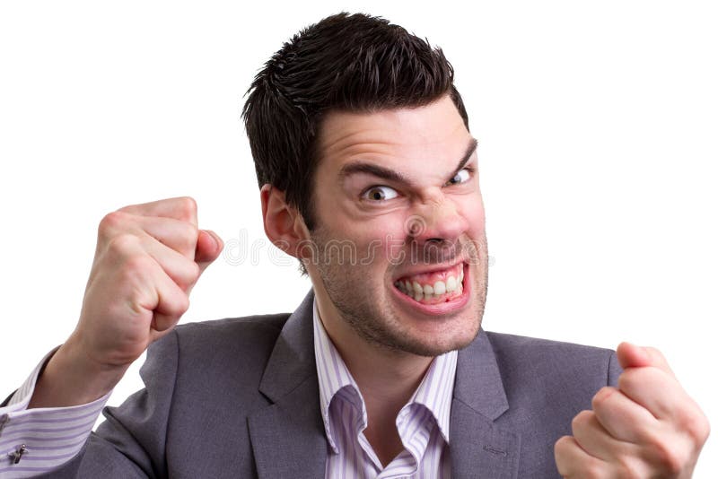 Young Man Ready To Punch Someone Royalty Free Stock Image Image 19746816