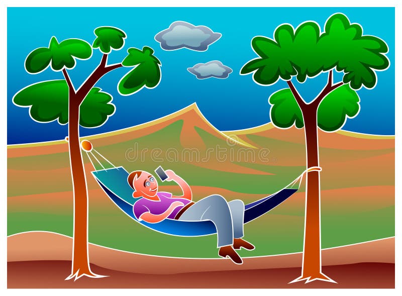 Cartoon Hammock Man Relaxing Stock Illustrations – 135 Cartoon Hammock Man  Relaxing Stock Illustrations, Vectors & Clipart - Dreamstime