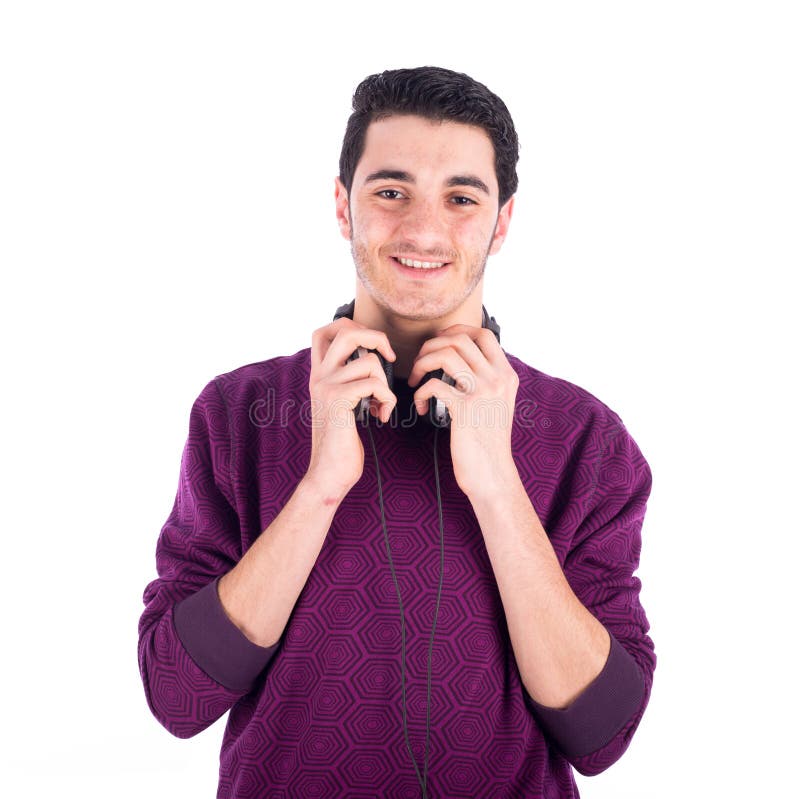 Young man stock image. Image of adult, caucasian, muslim 89007735