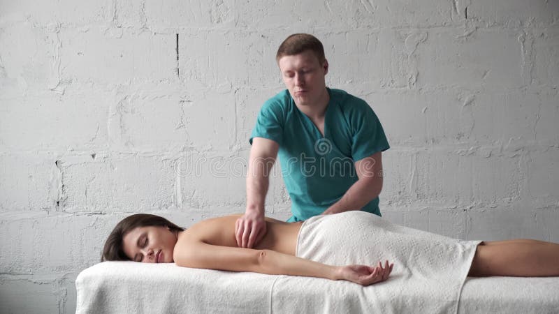 Sports Massage. Man Has Deep Tissue Massage on the Back, People Stock  Footage ft. adult & back - Envato Elements