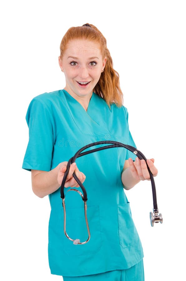 Young medical trainee stock photo. Image of care, healthy 40678388