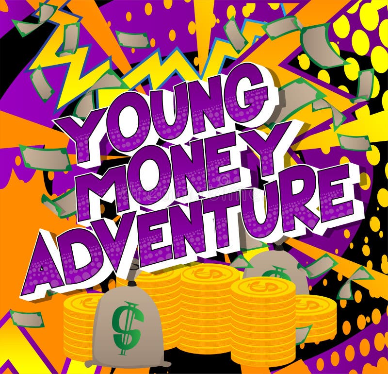 Cool Illustration Of Young Money' Sticker