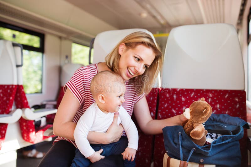 travelling with baby in train