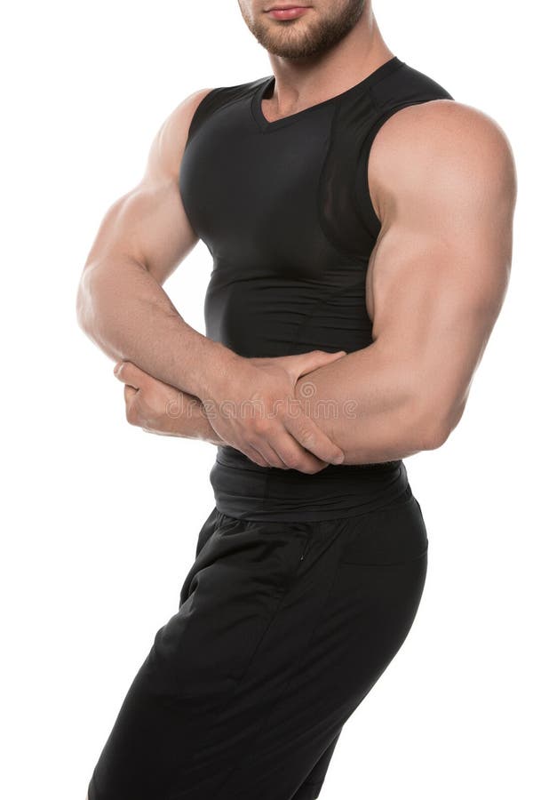 Young muscular man stock image. Image of bodybuilder - 102542011