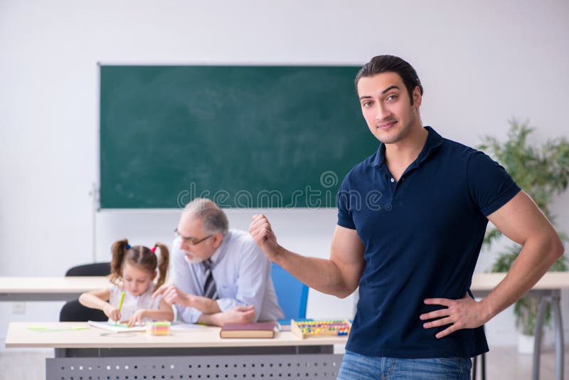Funny Bisinessman With Fake Lips In The Office Stock Photo Image Of