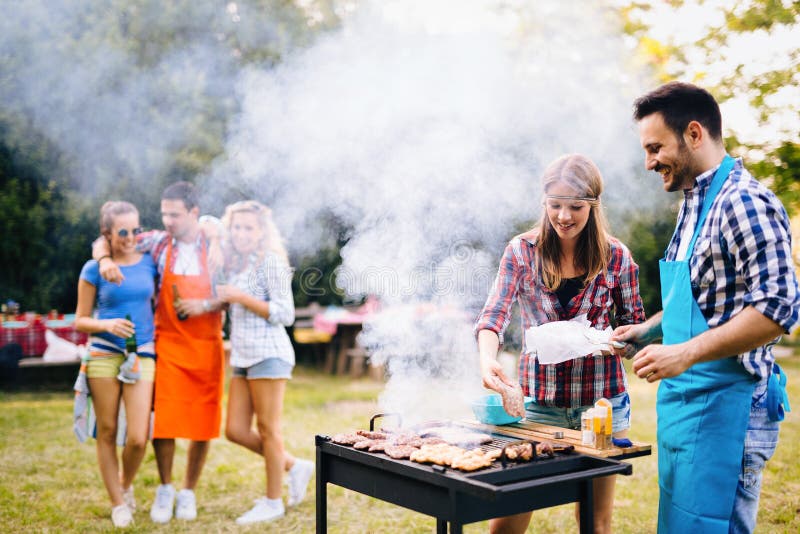 Young and happy people in nature having fun royalty free stock photo Young and happy people in nature having fun royalty free stock photo