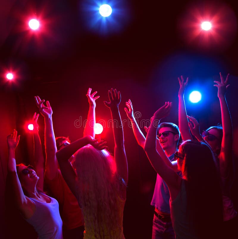 Dancing people stock photo. Image of clubbers, night, body - 337644