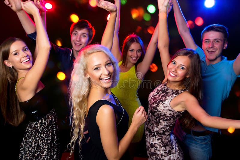 Young people at party. stock photo. Image of beautiful - 63498282