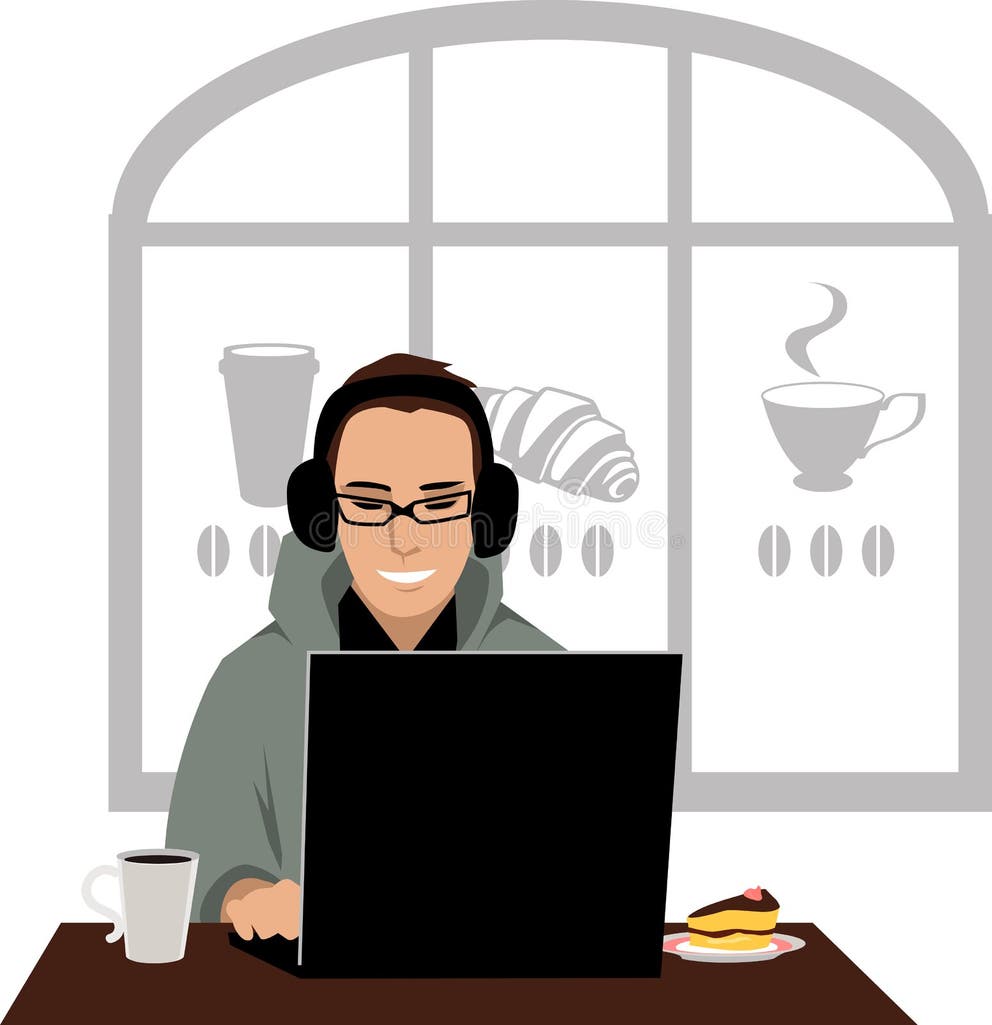 Morning coffee line stock vector. Illustration of waking - 125481553
