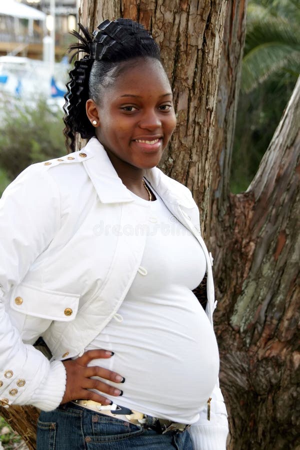Young Black Pregnant Teens