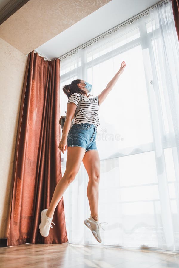 Woman Gets Stuck In Window