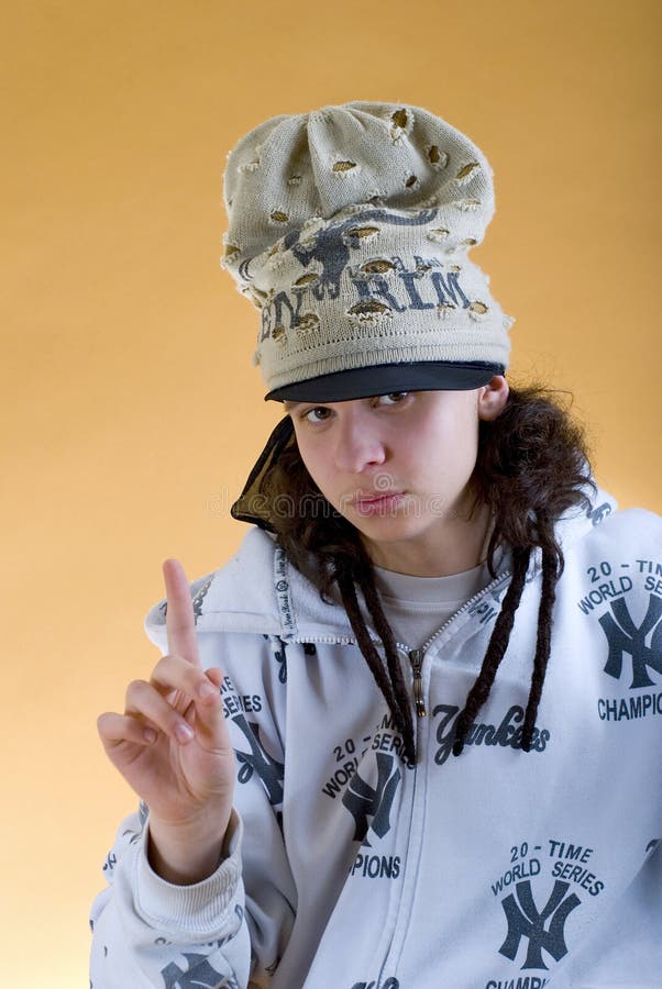 Download Young Rapper In A Funny Hat Showing Thumbs Stock Image Image Of Threaten Download Young Rapper In A Funny Hat Showing Thumbs Stock Image Image Of Threaten