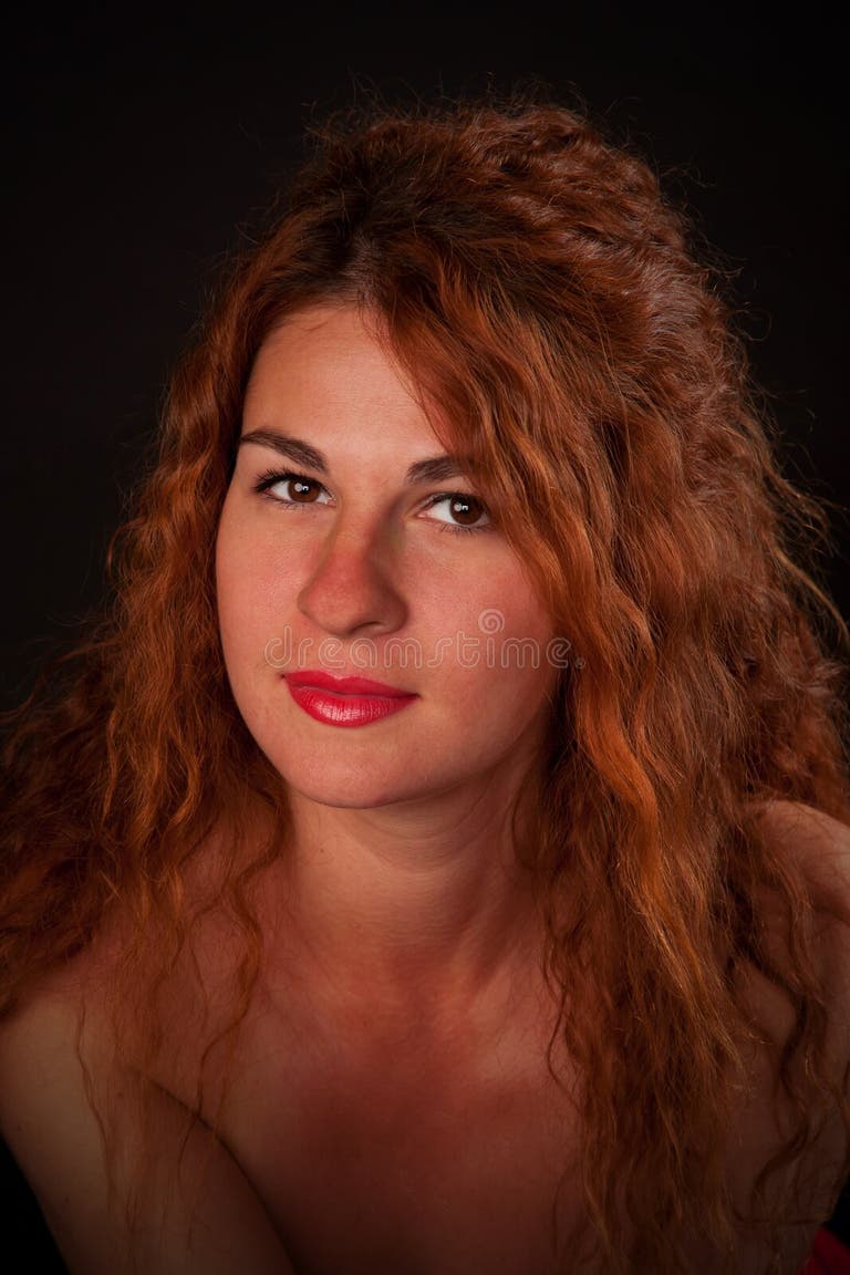 568 Curly Red Hair Nude Woman Stock Photos - Free & Royalty-Free Stock