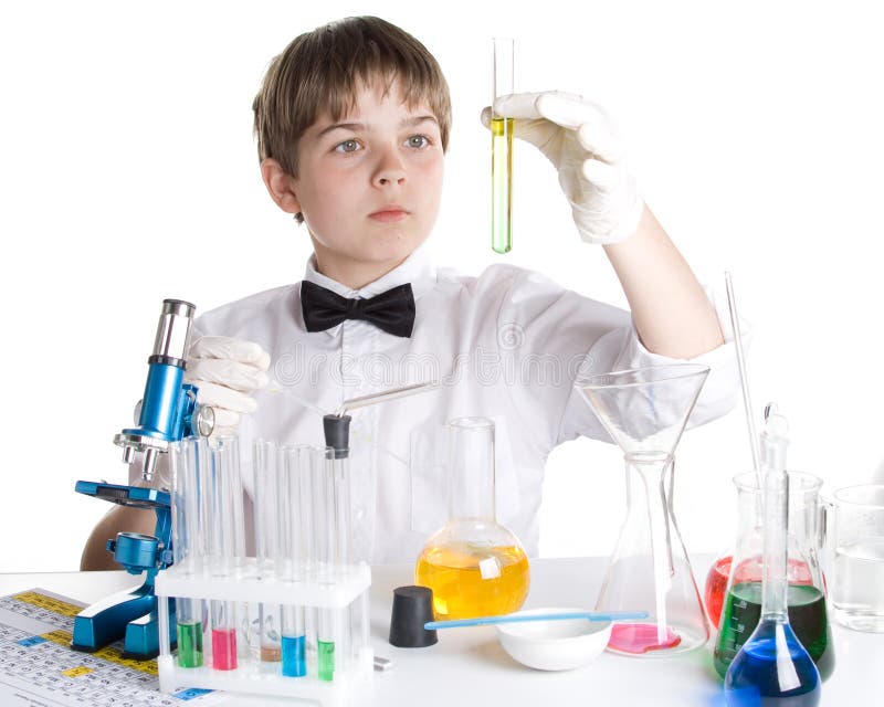 The young scientist