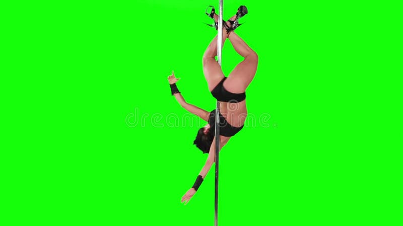 Green Screen Girl Dancing Striptease