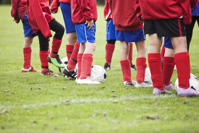 Young Soccer Players stock photo. Image of playing, running 16026630
