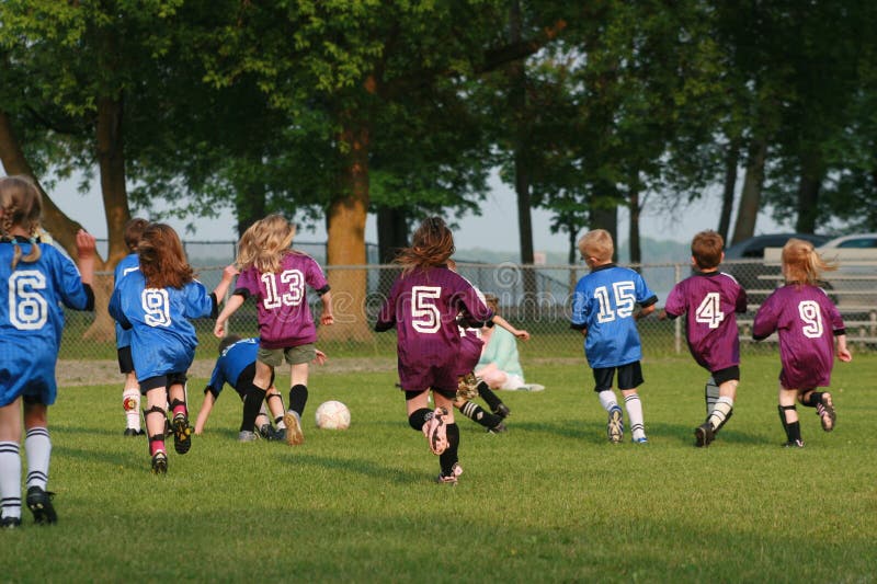Young soccer team
