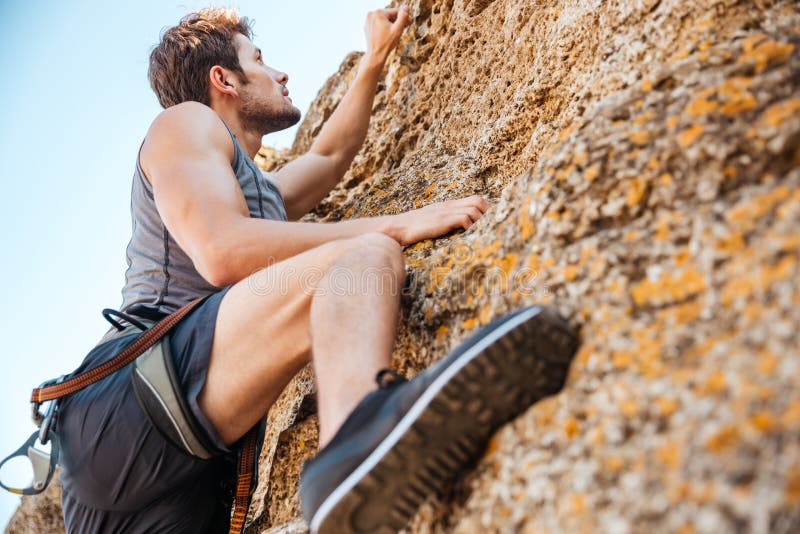 887 Athlete Climbing Up Rope Stock Photos - Free & Royalty-Free Stock  Photos from Dreamstime