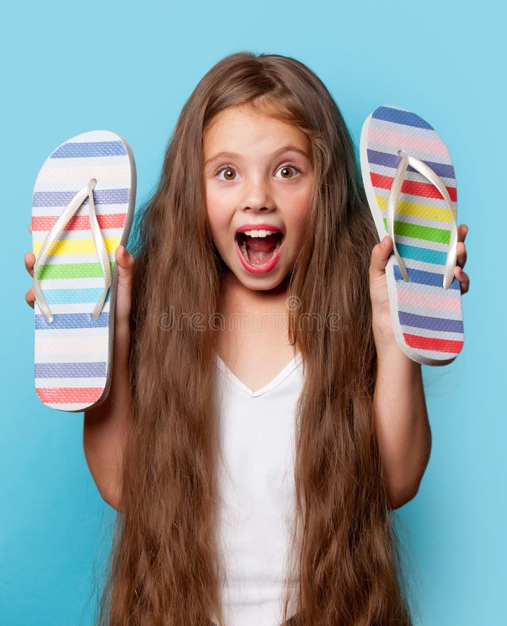 Teen Girl Flip Flops Stock Photos - Free & Royalty-Free Stock Photos ...