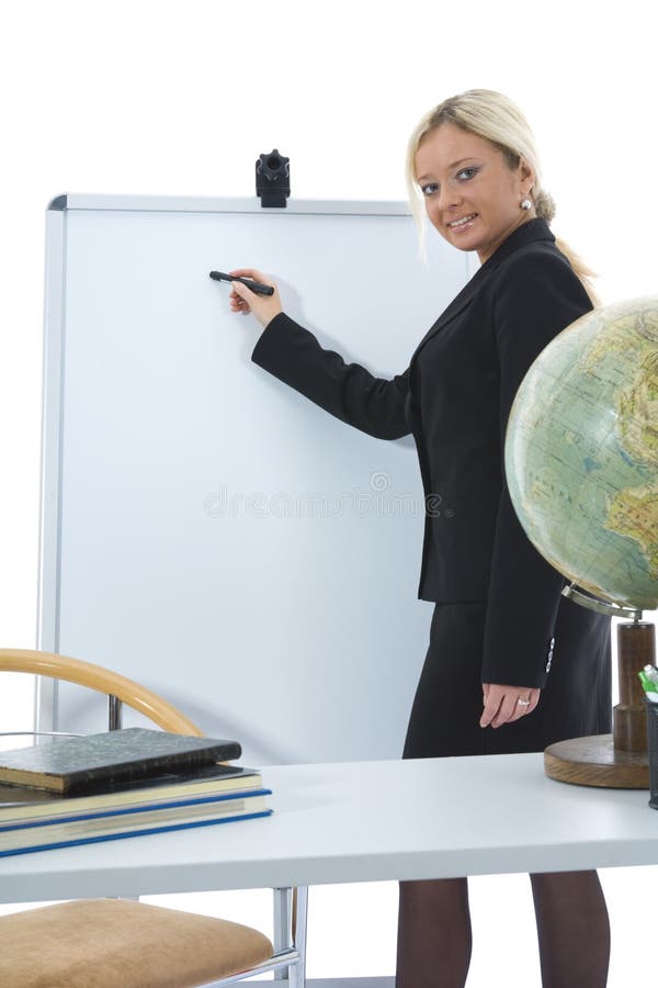 Young teacher will teach geography