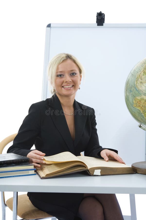 Young teacher will teach geography