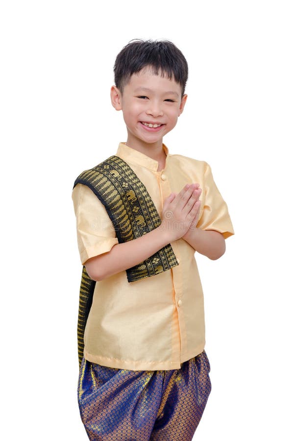 cloth belt Details about   Thai clothes for boys Rajpataen Pimthong Thai dress boy