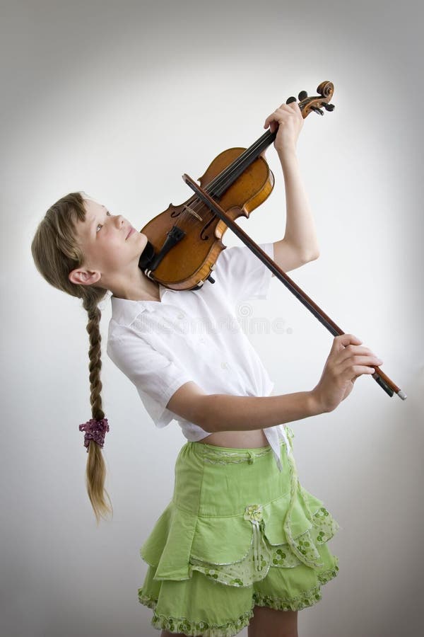 Young violinist