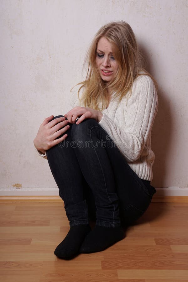 Young woman crying stock photo. Image of distraught, lovesick - 50987414