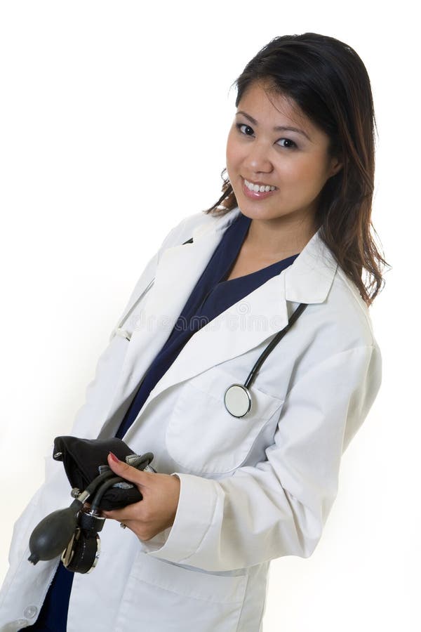 Young woman doctor royalty free stock images