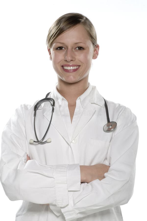 Young woman doctor