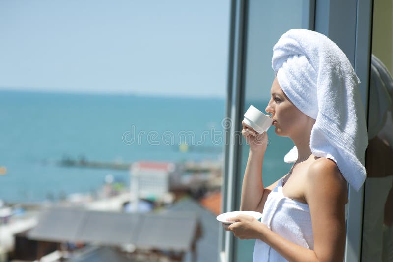 Tea break stock photo. Image of white, look, vacation - 6471382